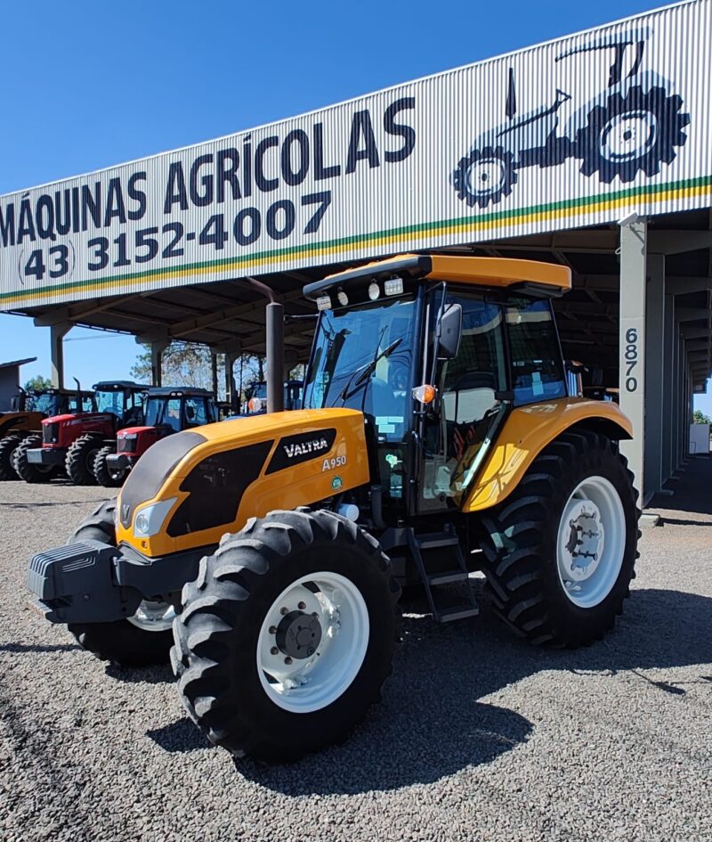 Trator Valtra A 950 cabinado ano de fabricação 2018.