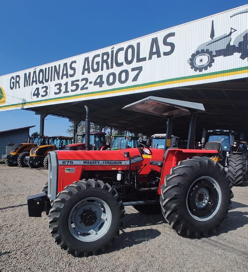 Trator Massey Ferguson MF 275 ano 1998.